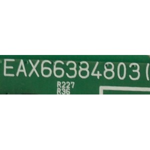 MAIN PARA MONITOR LG / NUMERO DE PARTE 63425002 / EAX66384803 / NUMERO DE PANEL LD550EUE (FH)(B1 / MODELO 55SL5B